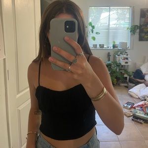 LA Hearts Crop Top